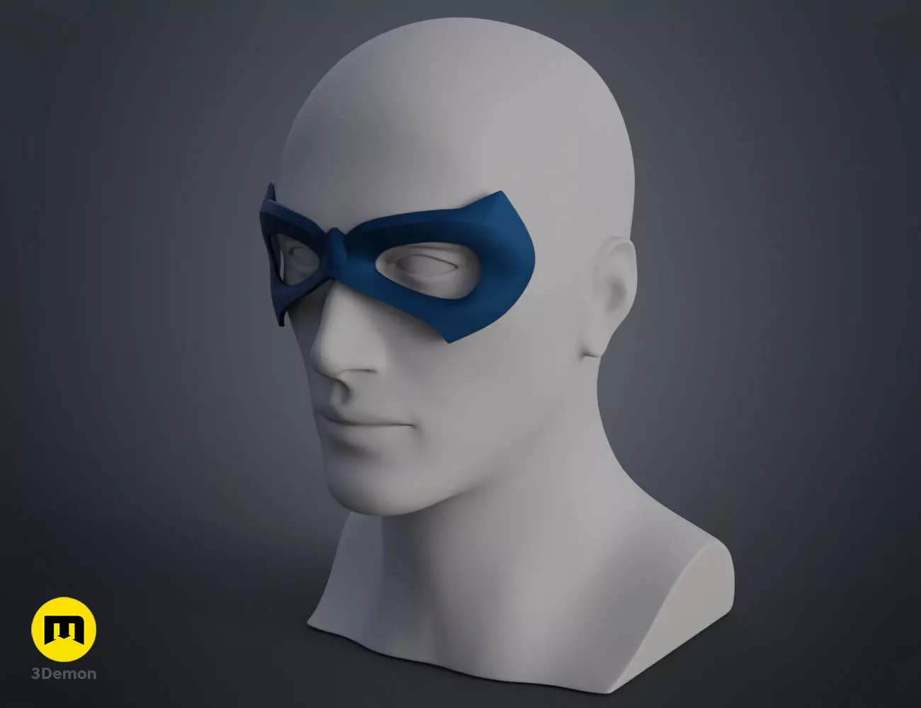 Robin Nightwing mask 3D print model