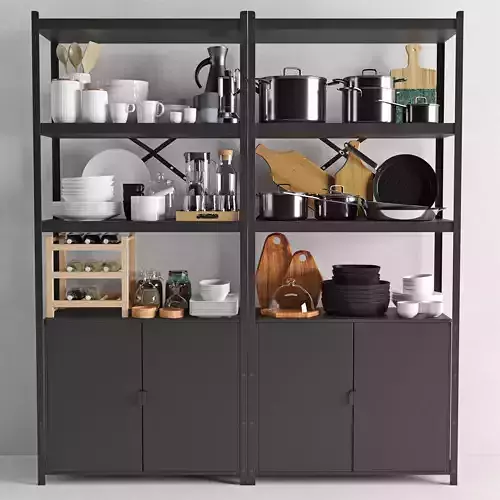 Kitchenware and Tableware 03 3D model
