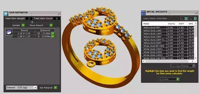 ring  earrings necklace