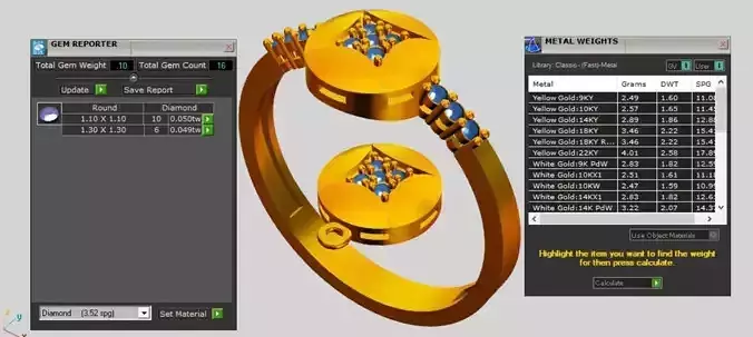 ring  earrings necklace