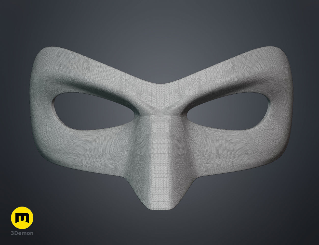 Gotham City mask bundle 3D print model_10