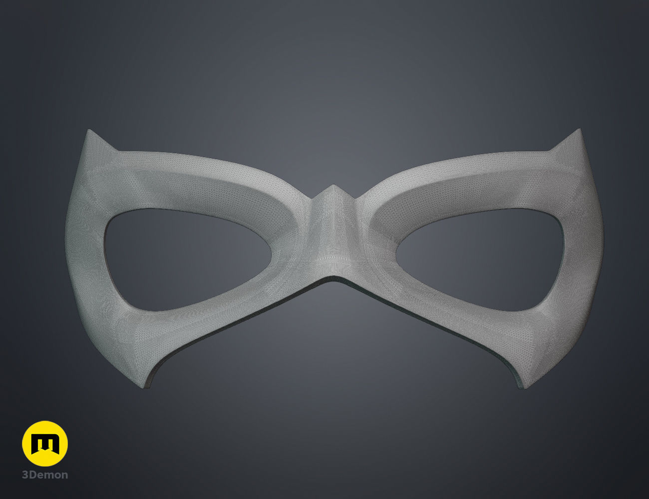 Gotham City mask bundle 3D print model_11