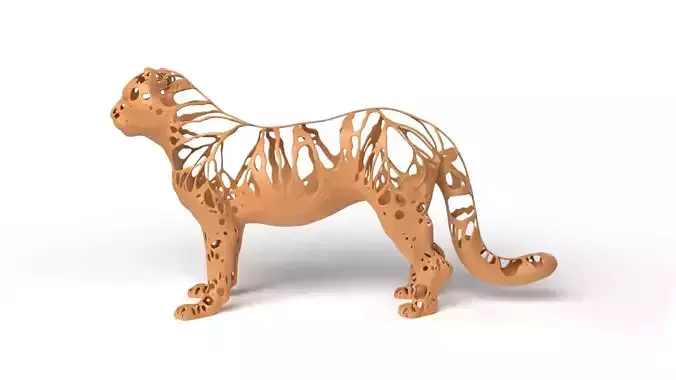 Leopard Dust Voronoi