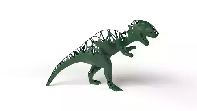 TRexDinosaur Dust Voronoi