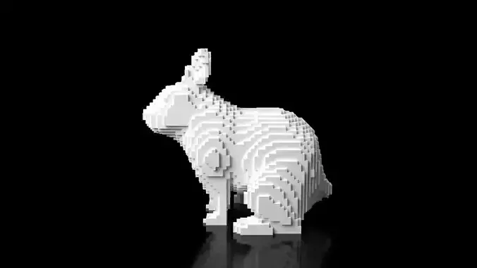 Rabbit Minecraft Voxel