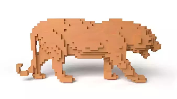 Tiger Minecraft Voxel