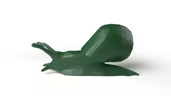 Snail Low Poligonal
