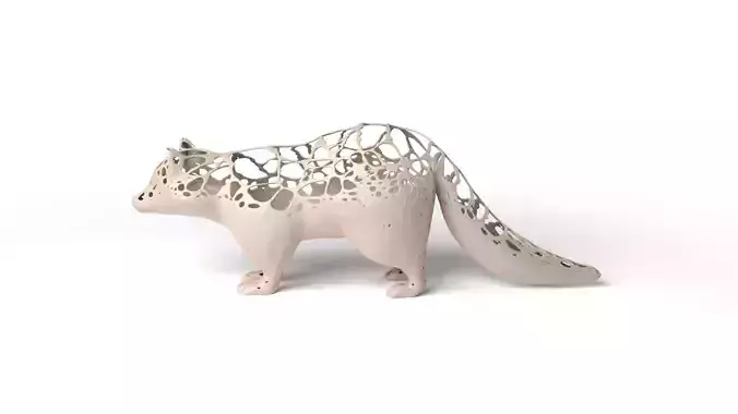 Raccoon Dust Voronoi