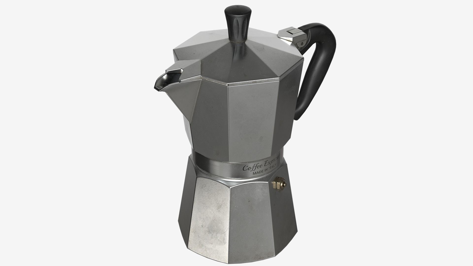Coffee Kettle 005 Low-poly 3D model_6