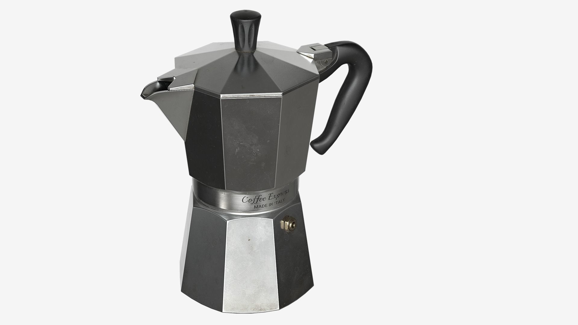 Coffee Kettle 005 Low-poly 3D model_9