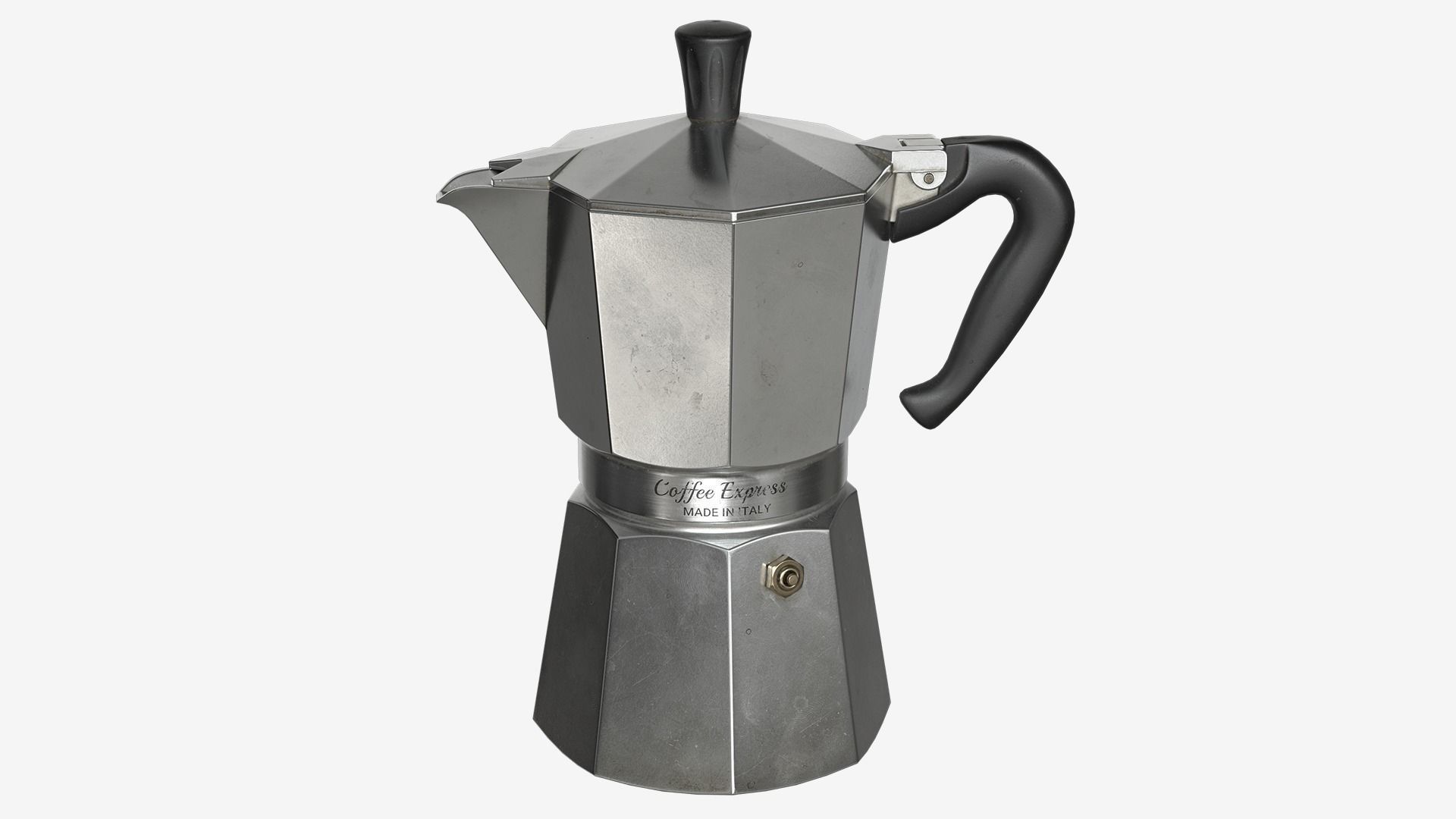 Coffee Kettle 005 Low-poly 3D model_2