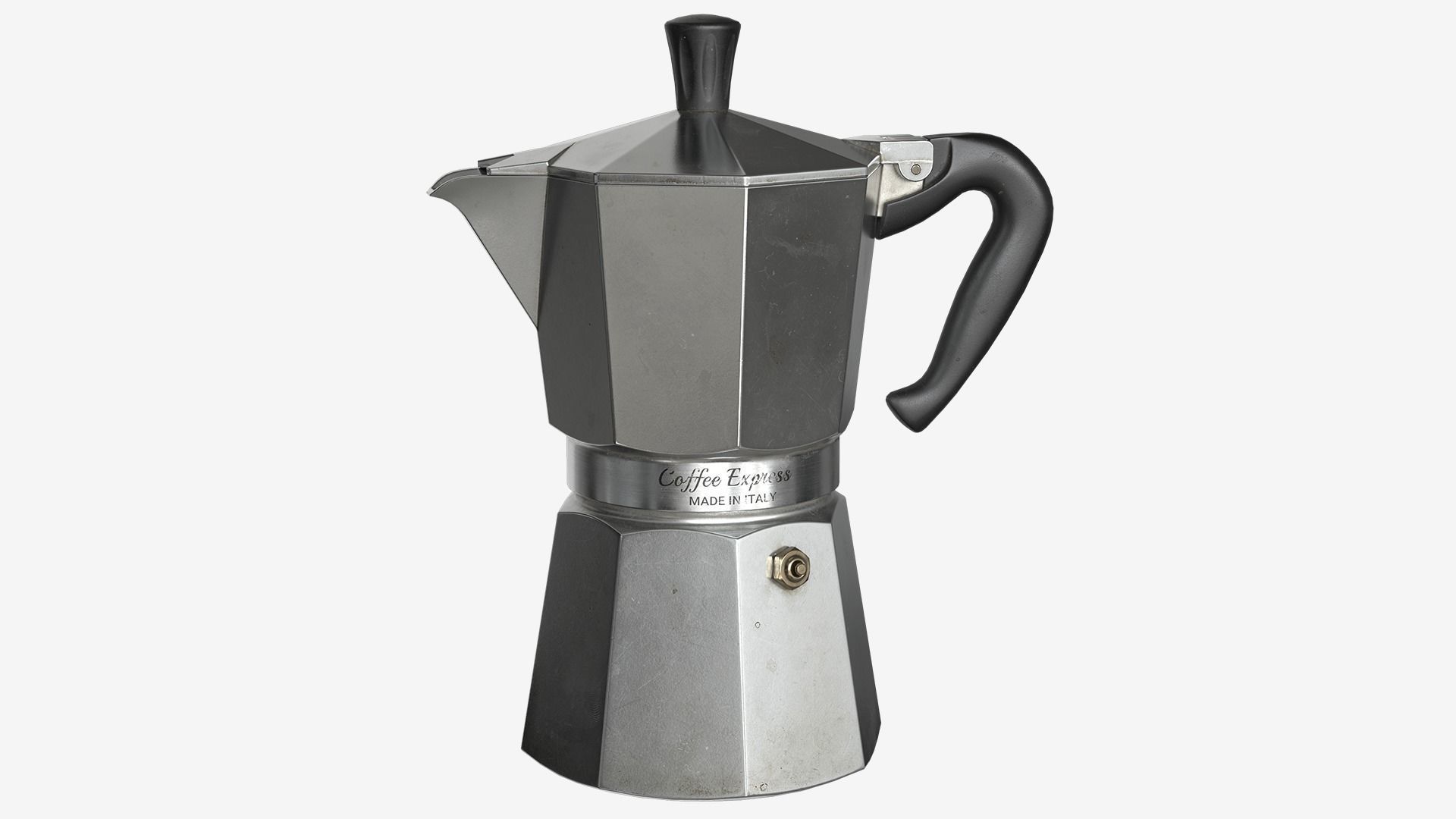 Coffee Kettle 005 Low-poly 3D model_8