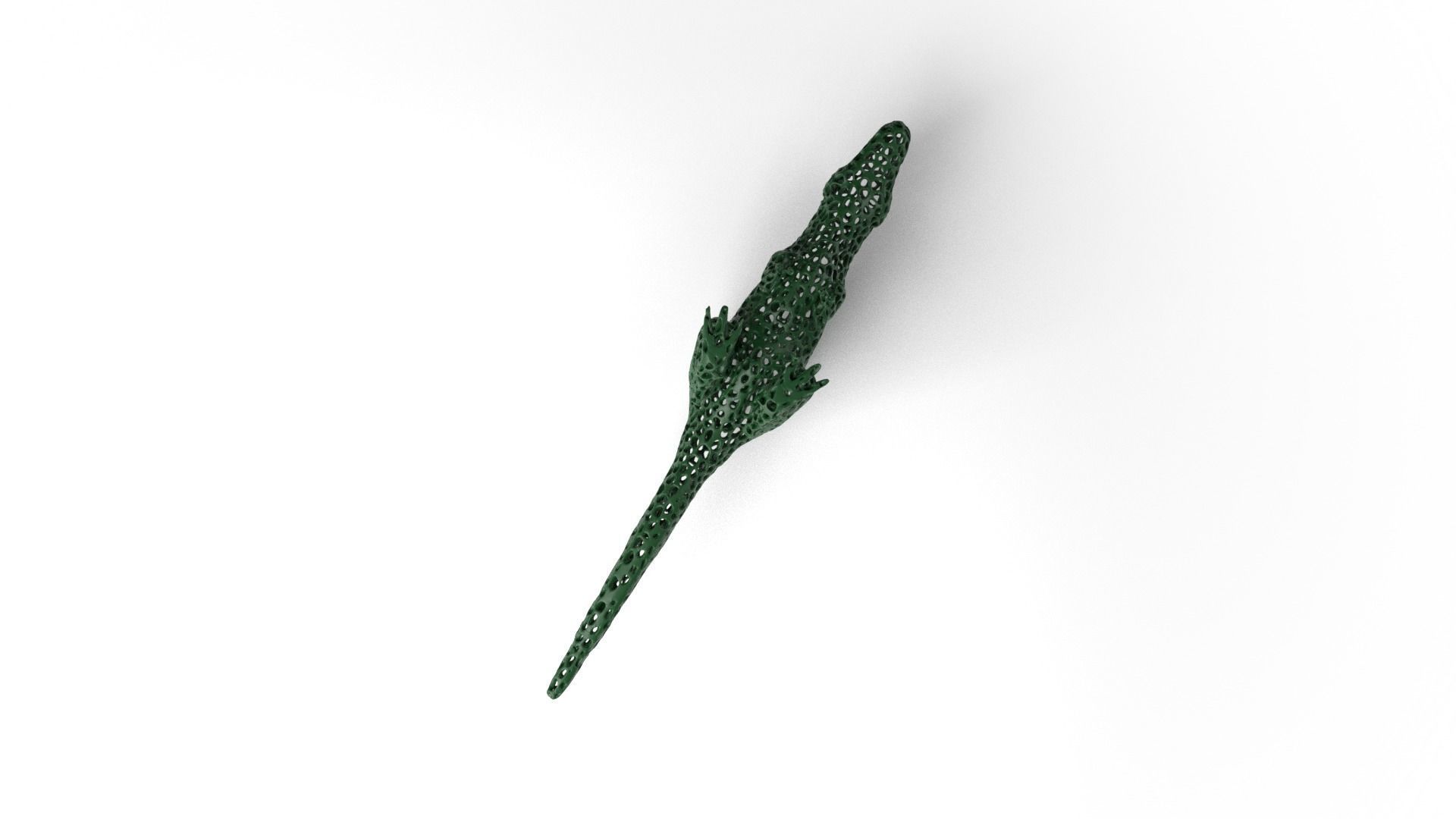 Tyrannosaurus Voronoi Low-poly 3D model_8