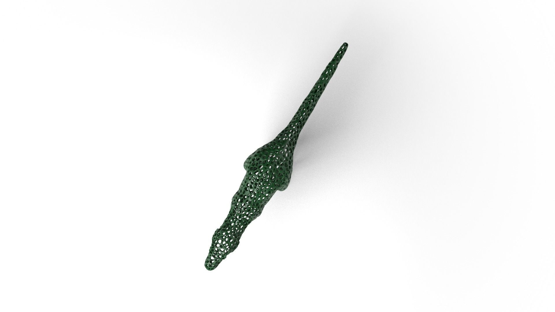 Tyrannosaurus Voronoi Low-poly 3D model_7