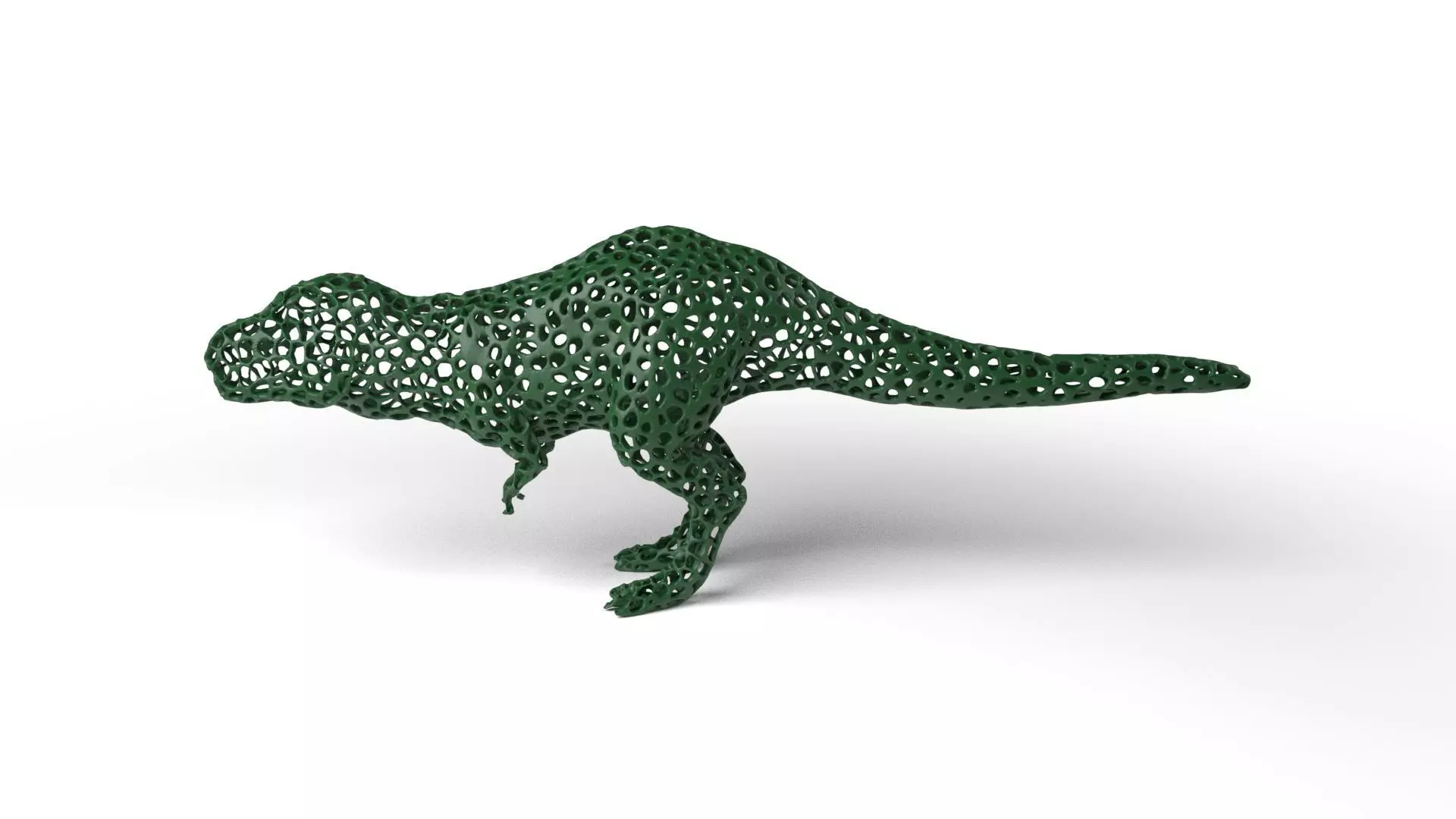 Tyrannosaurus Voronoi Low-poly 3D model_0