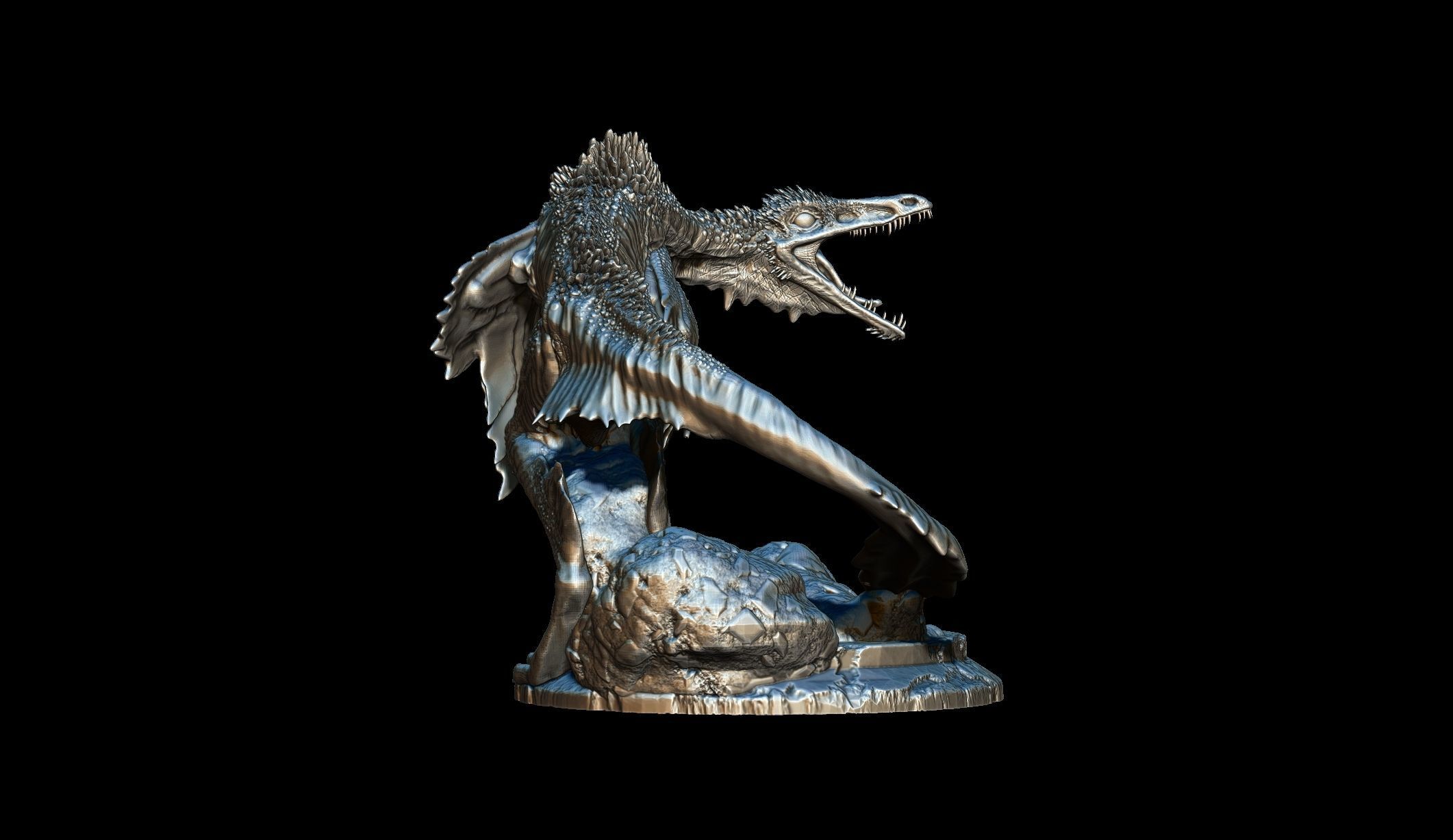 Dinosaur Chess Complete 3D print model_21