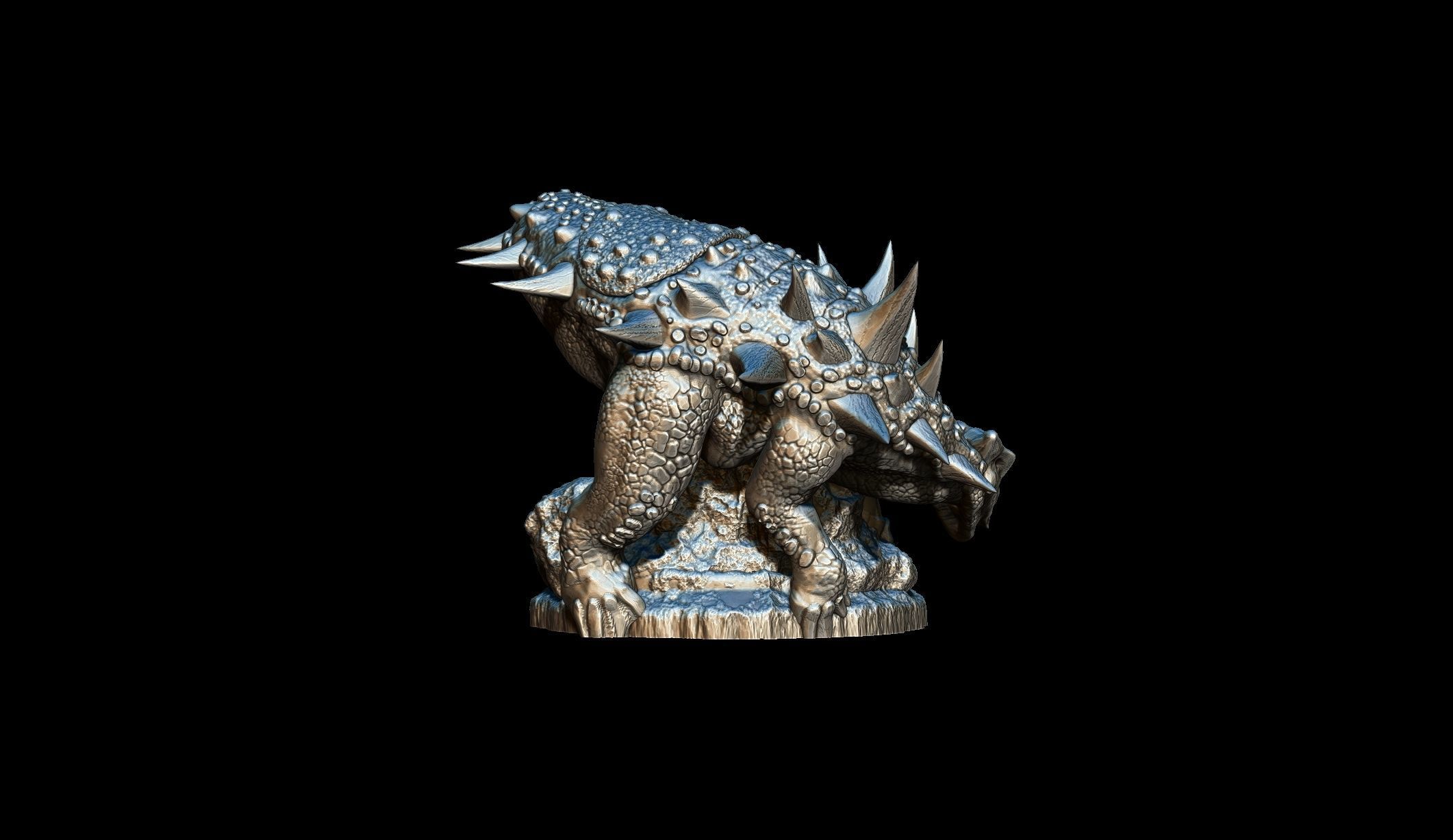 Dinosaur Chess Complete 3D print model_6