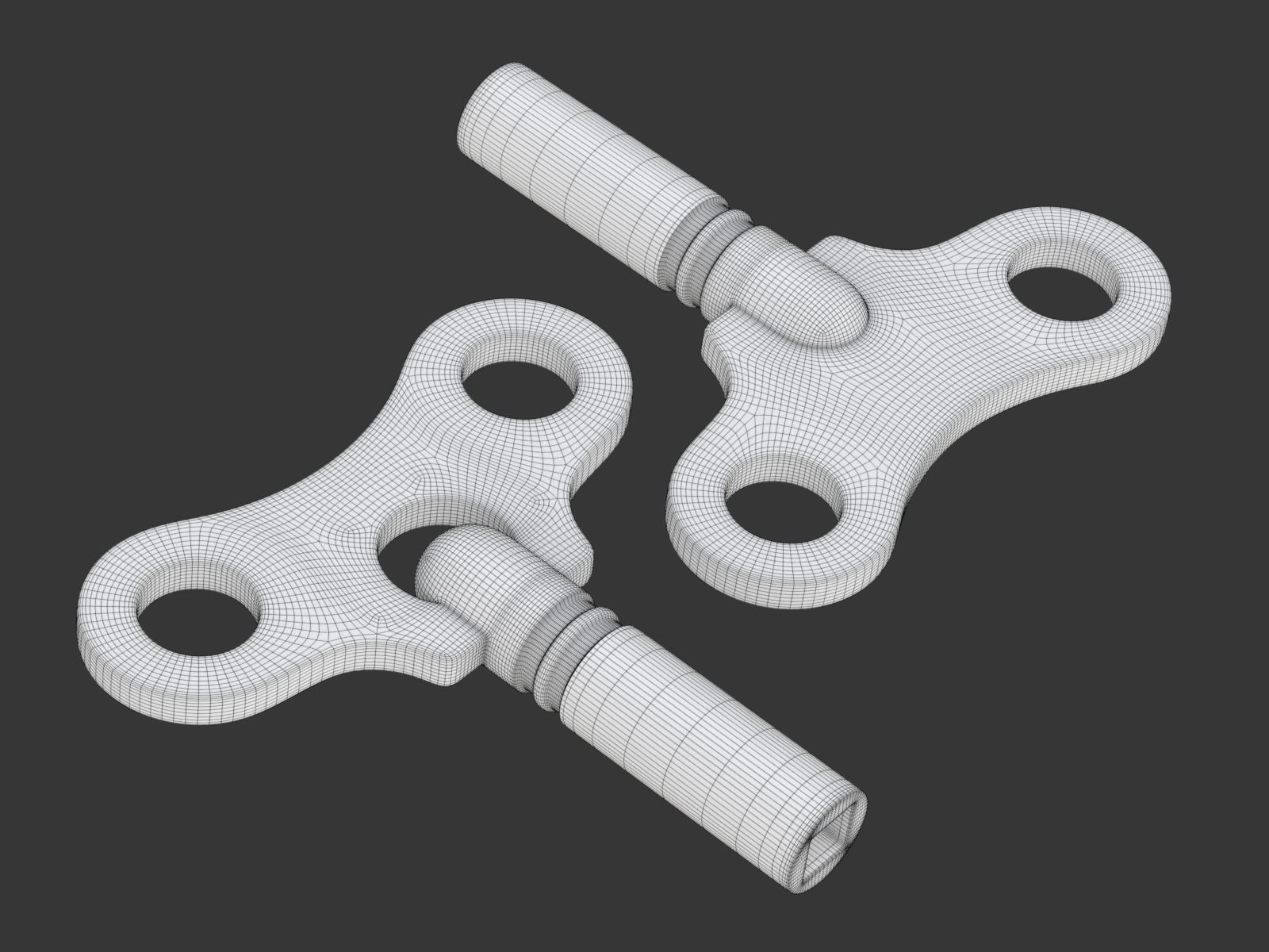 Winding Keys 3D model_16