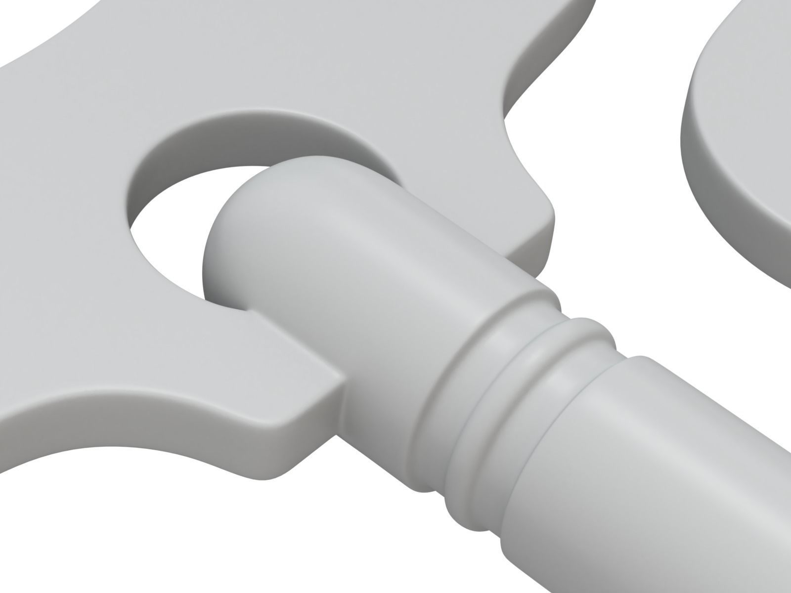 Winding Keys 3D model_6