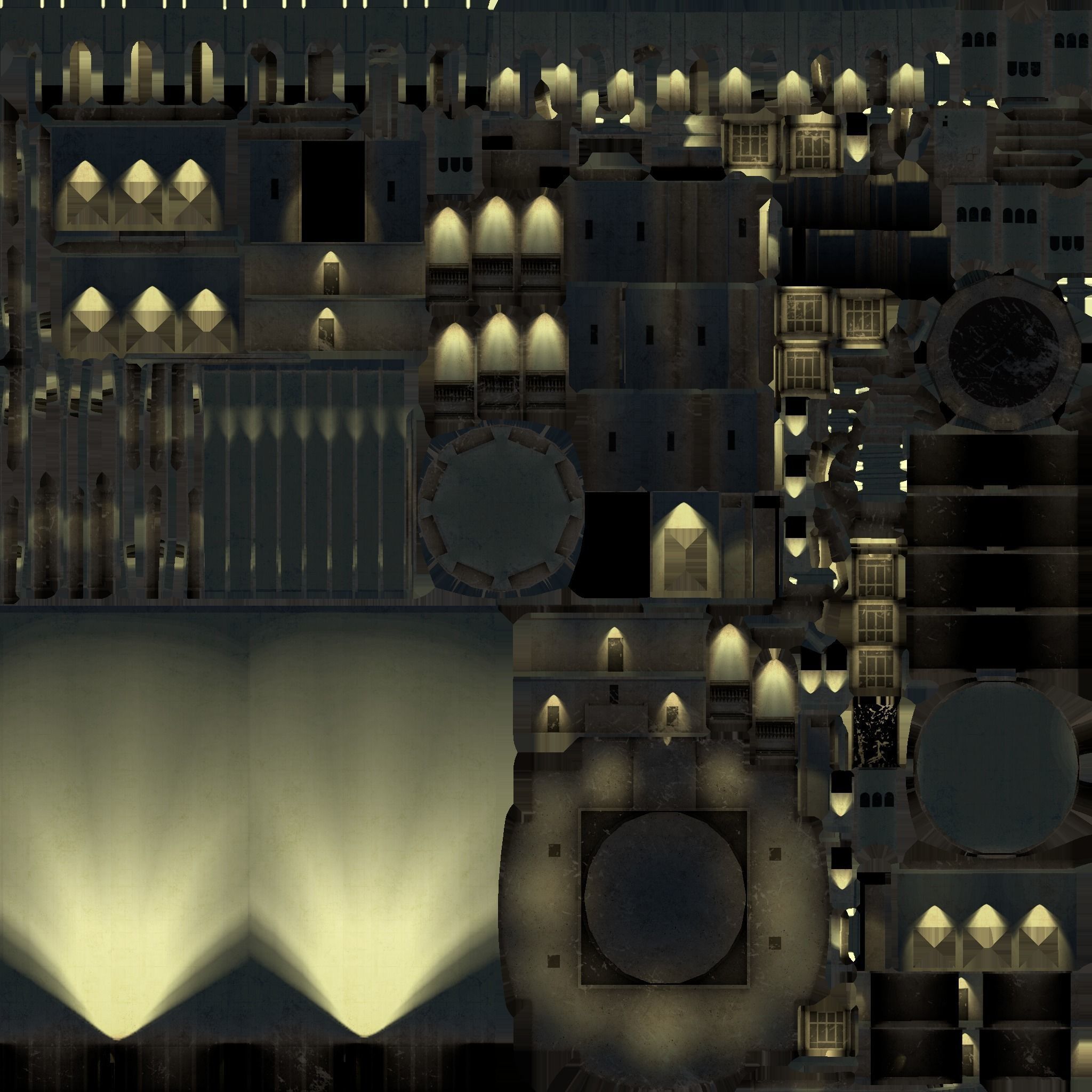 Coit Tower Low-poly 3D model_24