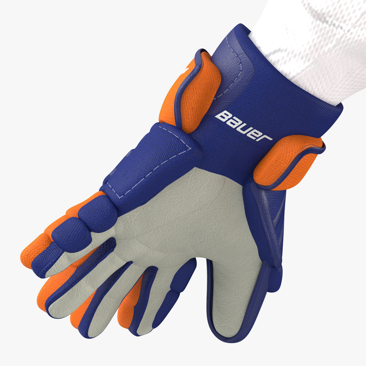 Hockey Player Islanders Rigged 3D model_23