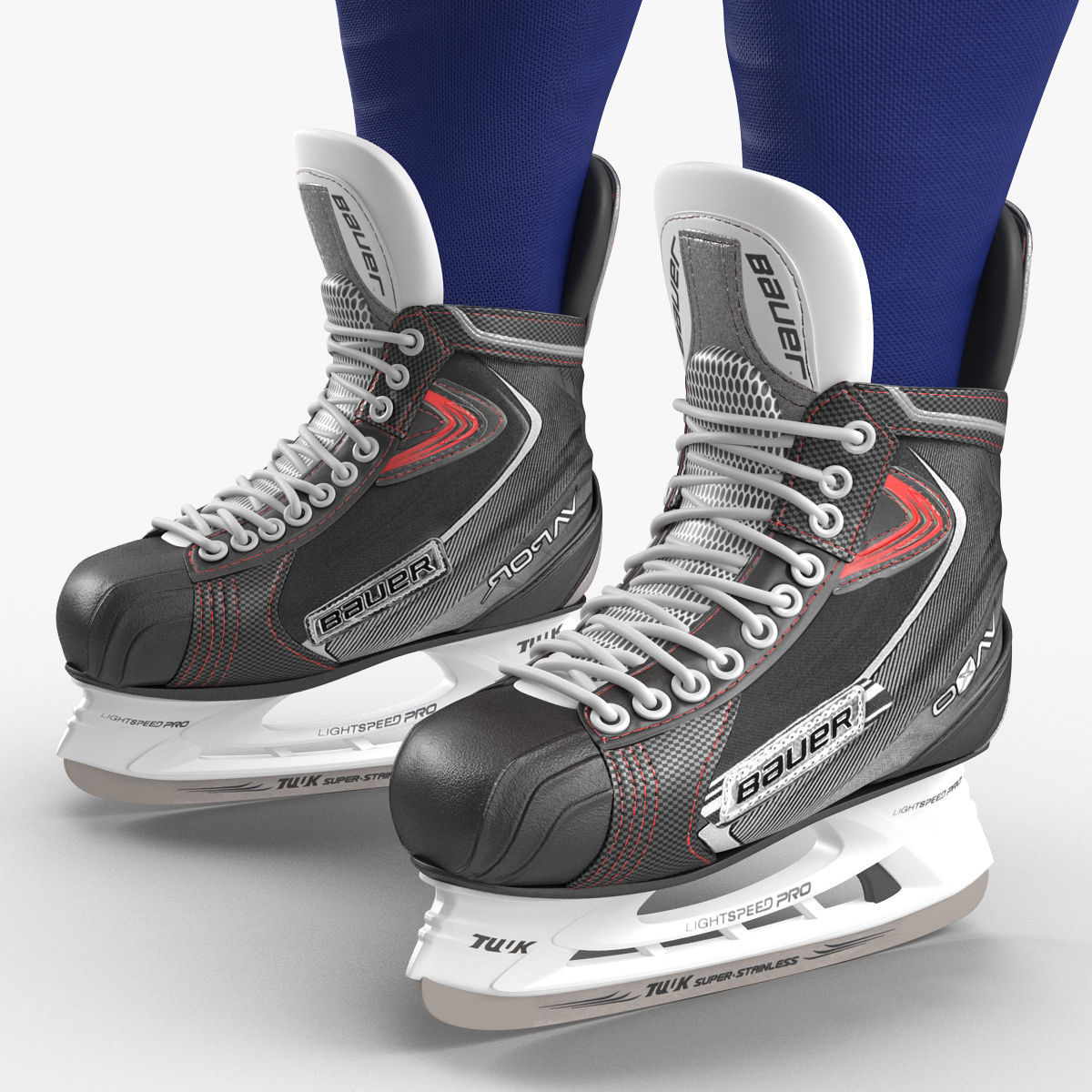 Hockey Player Islanders Rigged 3D model_21