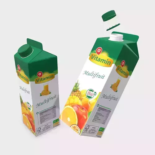 Orange Juice Carton - 1 Liter