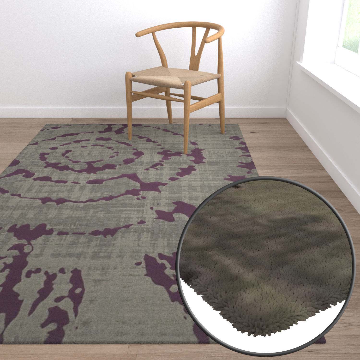 Rug Set 395 3D model_5