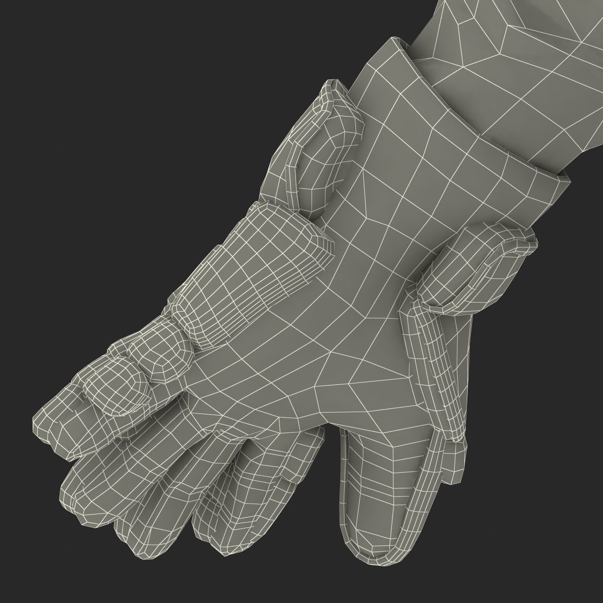 Hockey Player Canadiens Rigged for Maya 3D model_71