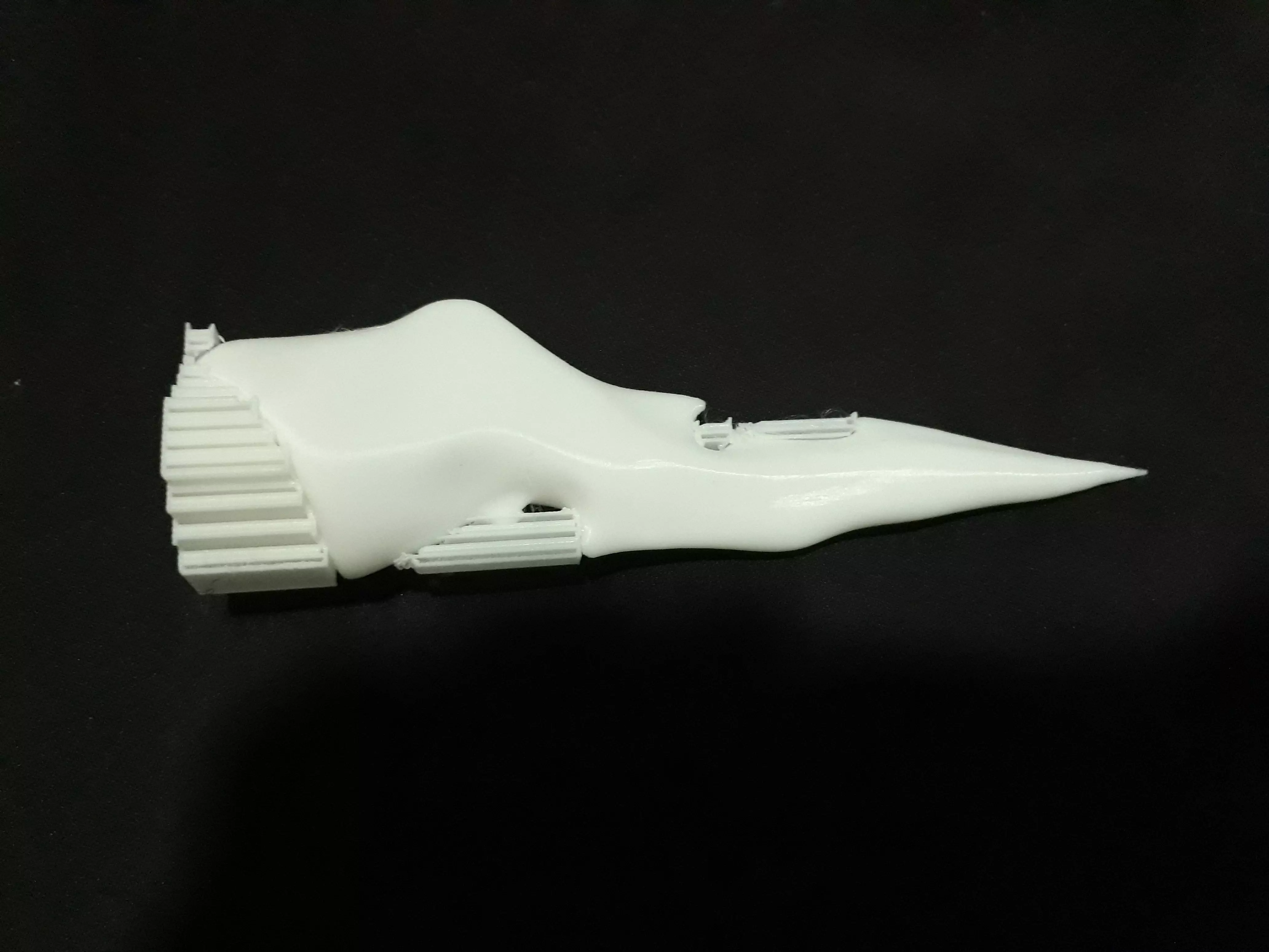 Arknights Chen horn 3D print model