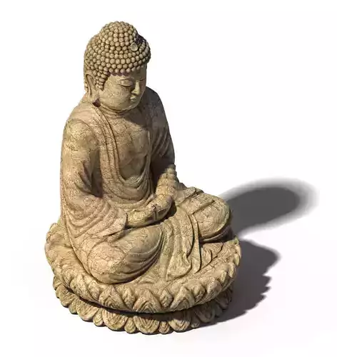 White Chishan Buddha 02