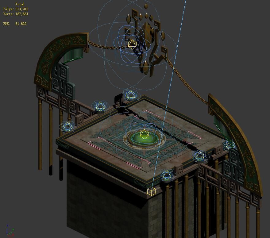 Baoguangge - Party A platform 3D model_1