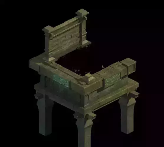 Game Model - Broken House Connection 01