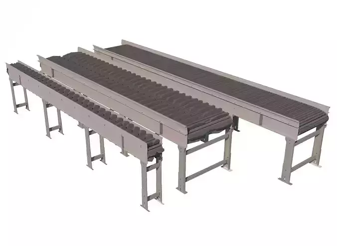 Conveyor Belt Animated  3D model