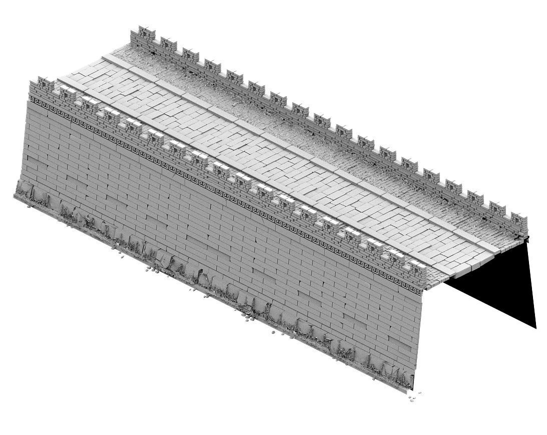City Gate - City Wall - City Corner 03 3D model_3