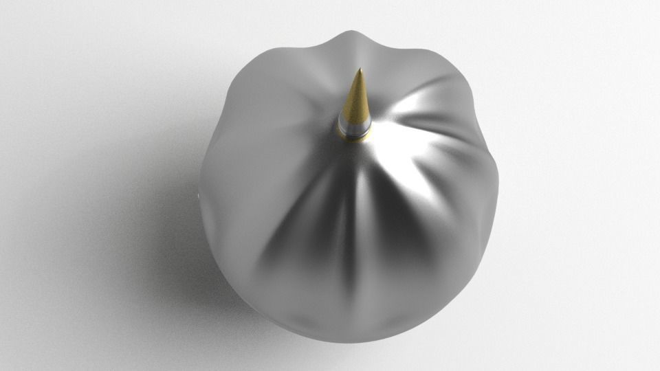 Medieval Helmet - Spangenhelm 3D model_2