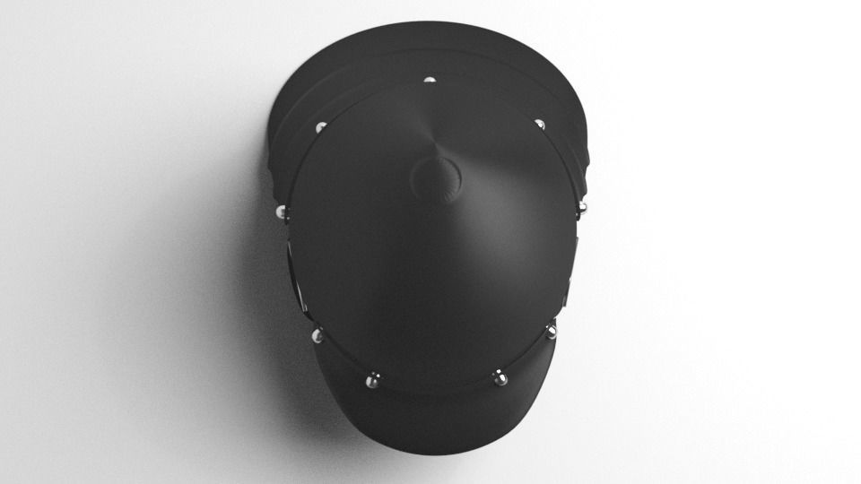 Medieval Helmet - Zischagge 3D model_2