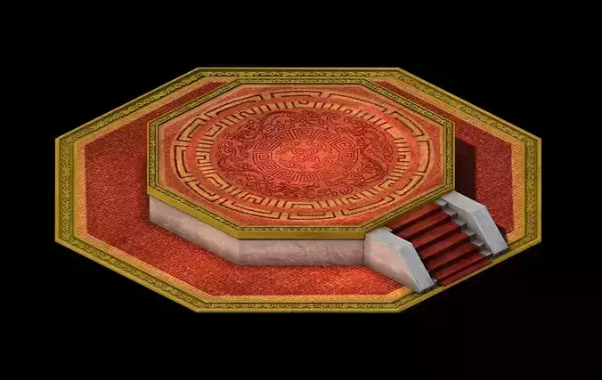 City - octagonal platform