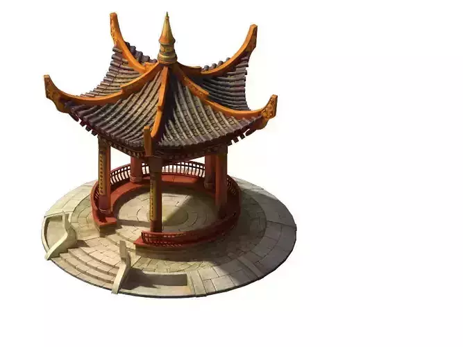 Game Models - City Gazebo 01