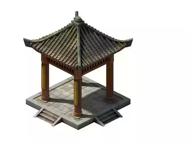 Game Models - City Gazebo 02