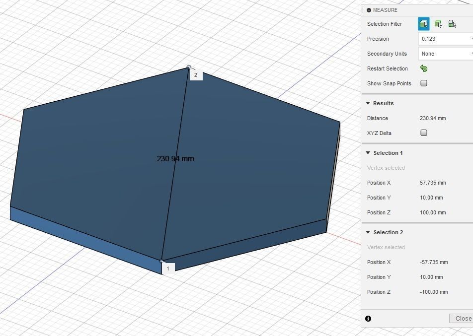 Honeycomb floor tiles 3D print model_5