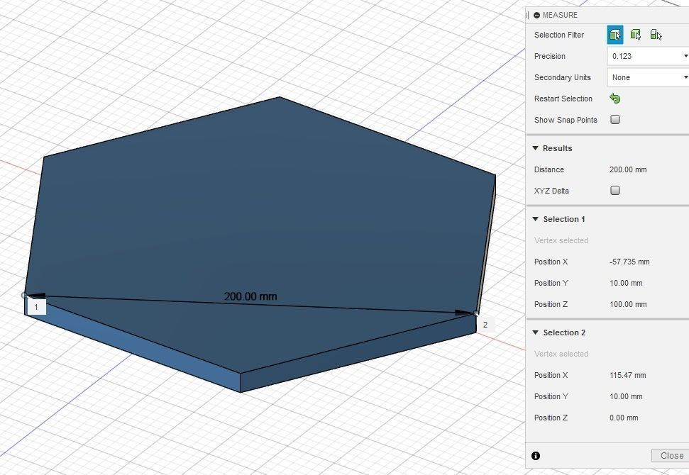 Honeycomb floor tiles 3D print model_4