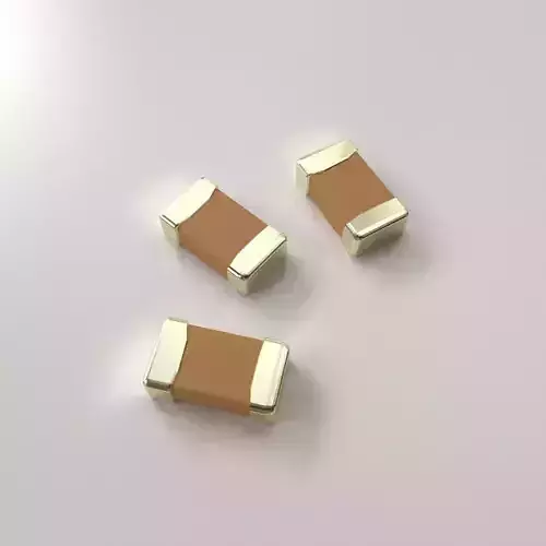 SMD Capacitor 3D model