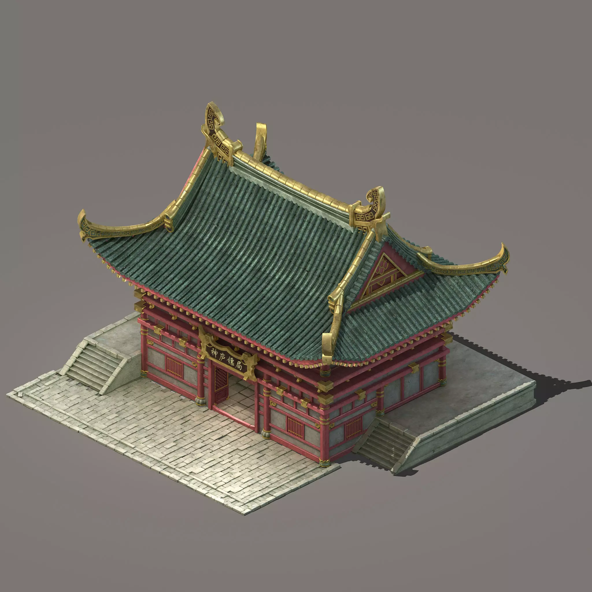 City Building - Escort 032 3D model_0