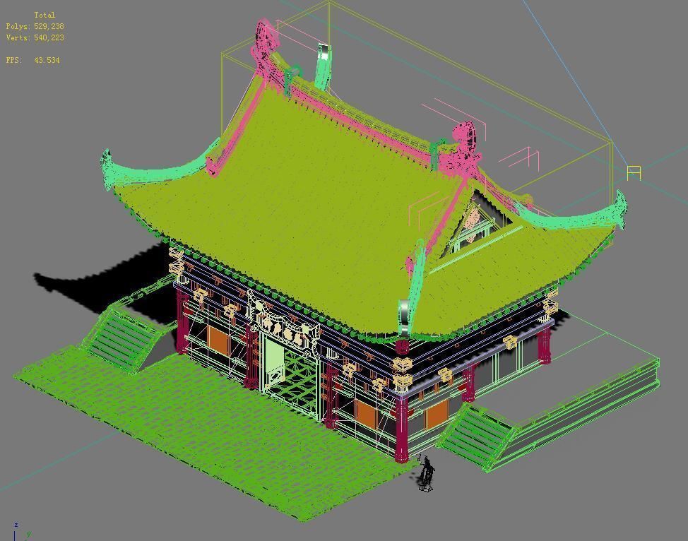 City Building - Escort 032 3D model_9