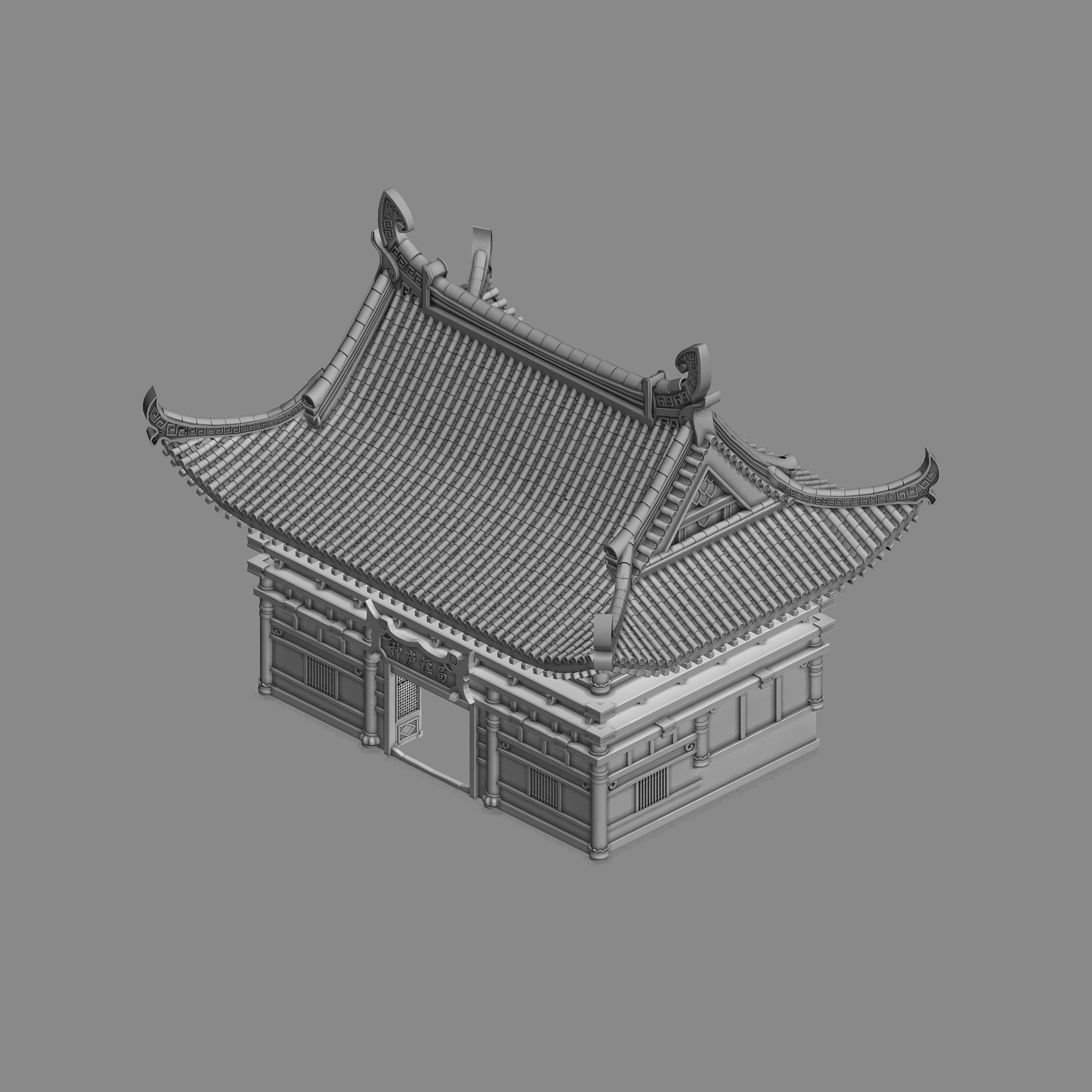 City Building - Escort 032 3D model_7