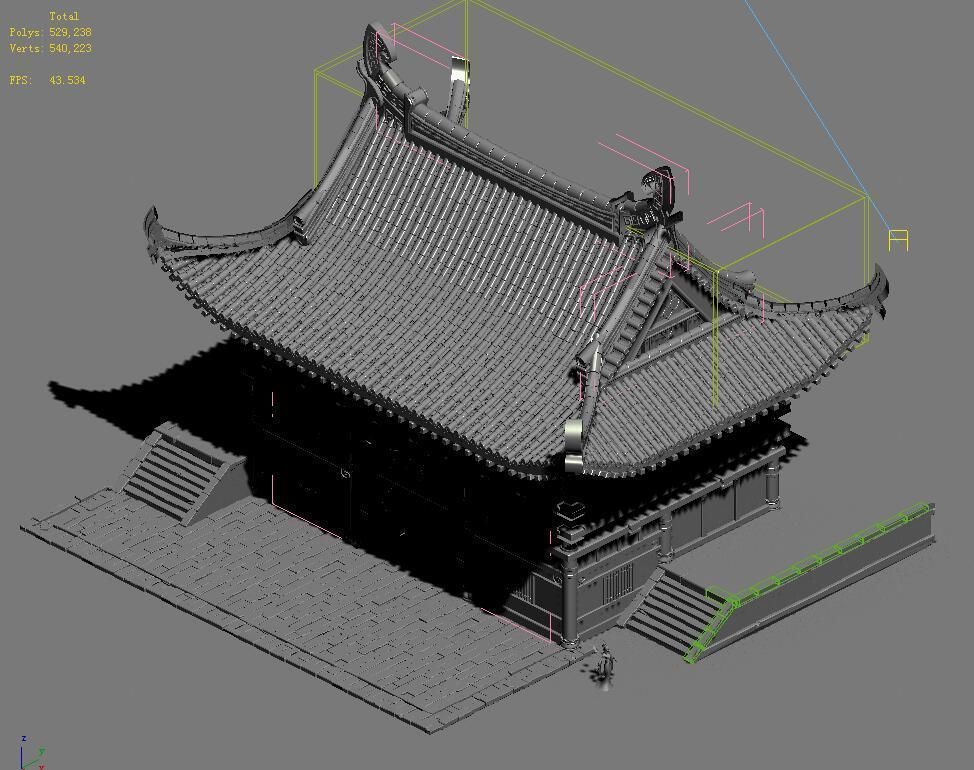 City Building - Escort 032 3D model_8