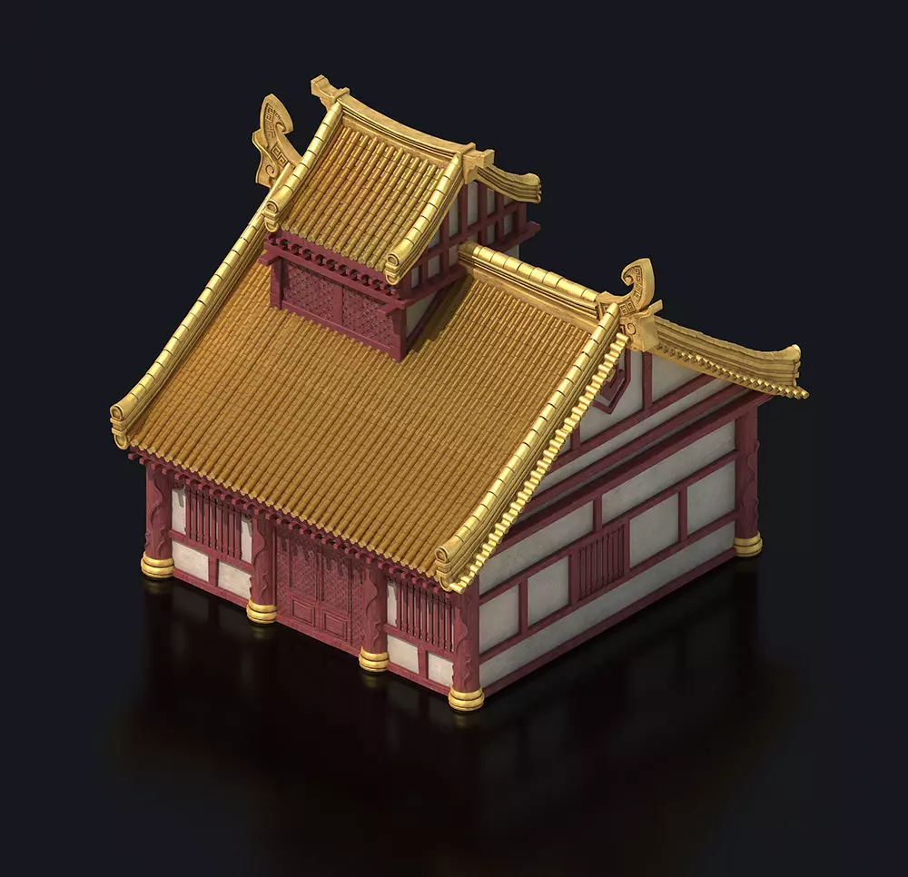 City Building - Luxury House 03 3D model_0