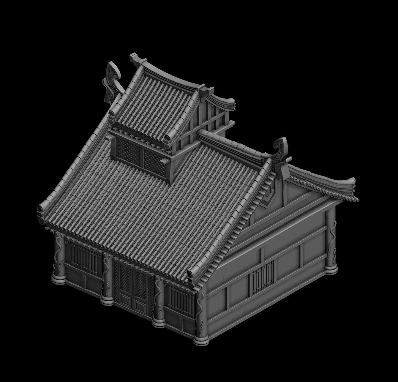 City Building - Luxury House 03 3D model_2