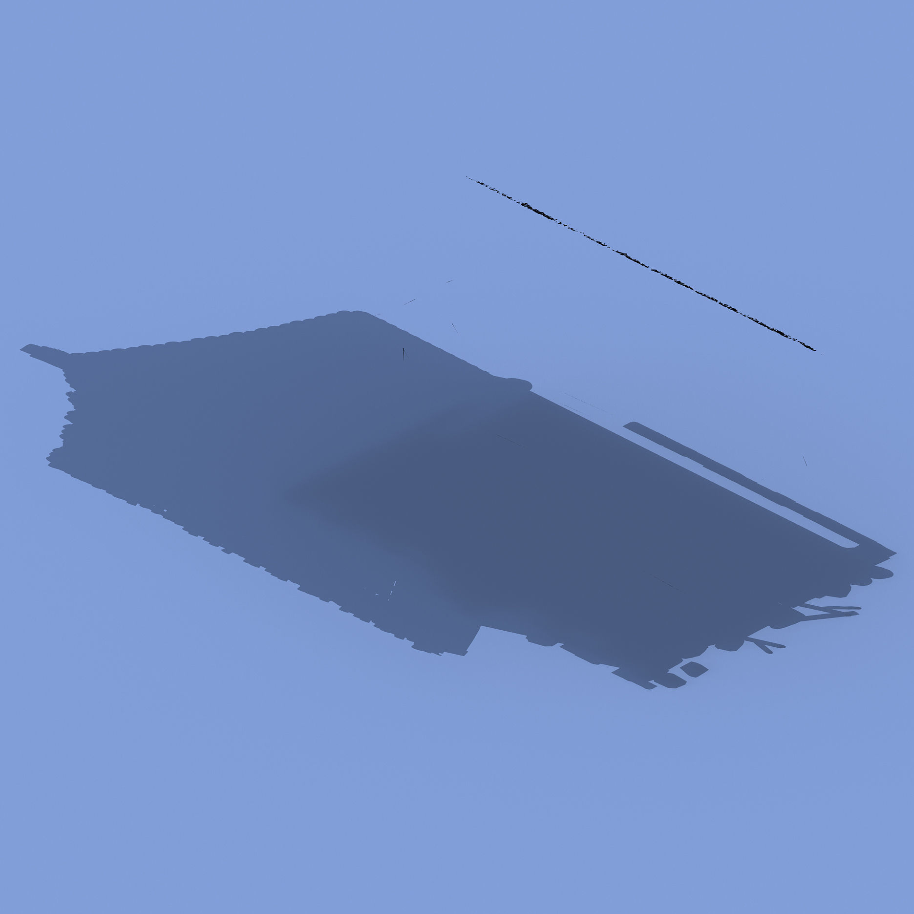 City Building - Broken House 3D model_3